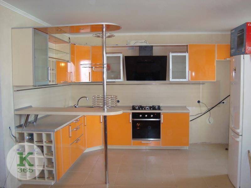Оранжевая кухня Омега Плюс артикул: 200345
